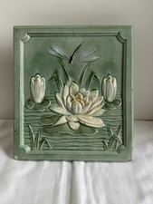 Fenkachel jugendstil seerose gebraucht kaufen  Wiesbaden