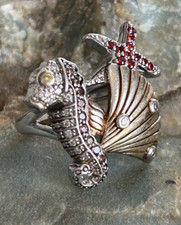 Sterling silver seahorse for sale  Cape Girardeau