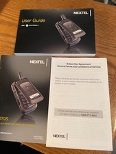 Usado, 2008 Nextel i576 Motorola Guia do Usuário/Guia de Introdução Sprint/Nextel comprar usado  Enviando para Brazil