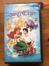 Videocassetta disney sirenetta usato  Ucria