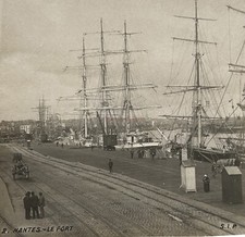 Nantes voiliers c1900 d'occasion  Expédié en Belgium