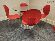 Used glass table for sale  ROYSTON