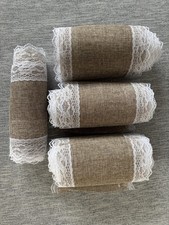 Jutetischläufer weißer spitz gebraucht kaufen Jutetischläufer weißer spitz gebraucht kaufen  Elfershausen