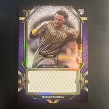 2024 Topps Triple Threads - Reliquias Jumbo Individuales Jackson Merrill #SJR-MER2 segunda mano  Embacar hacia Mexico