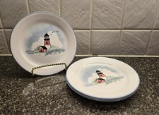 Conjunto de 4 pratos de salada/sobremesa Corelle OUTER BANKS - 7,25" comprar usado  Enviando para Brazil