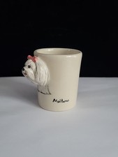 Maltese dog collectible for sale  San Jacinto