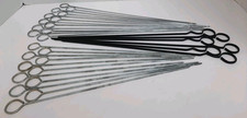 Lote de 29 espetos de metal aço inoxidável para churrasco 12", 13,5", 15" Leia abaixo comprar usado  Enviando para Brazil