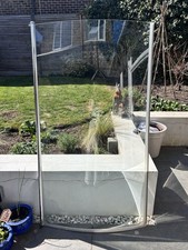 Curved glass shower for sale  HARPENDEN