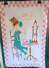 Vintage tovaglietta tè usato  Zoagli