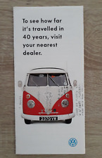 Motor caravan brochure for sale  BOURNE