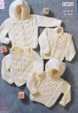 Knitting pattern baby for sale  COLCHESTER