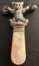 Antique sterling teddy for sale  Novato
