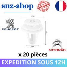 20 Clip Clips pour fixation garniture Compatible PEUGEOT CITROEN  Saxo Clio comprar usado  Enviando para Brazil