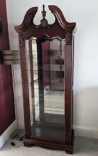 Mahogany mirrored curio for sale  ROCHESTER