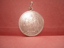 Pendentif argent 5 d'occasion  Villiers-sur-Marne