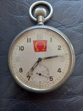 Omega, Militar Atribuído, Relógio de Bolso, RAF / Estrada de Ferro, 6E/50, B.361, Funcionando comprar usado  Enviando para Brazil