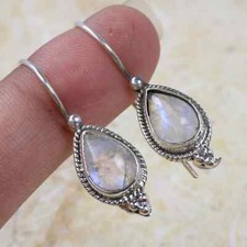 Rainbow moonstone earrings for sale  UK