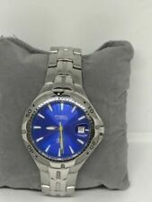 Relógio de pulso Fossil AM3784 unissex prata aço inoxidável mostrador analógico quartzo Bb741 comprar usado  Enviando para Brazil