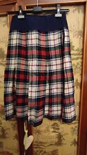 Women plaid midi usato  Firenze