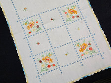Handmade embroidered doily for sale  Great Bend