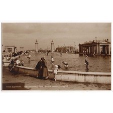 Cartão postal BLACKPOOL The Children's Pool, South Shore, RP por juízes não usado comprar usado  Enviando para Brazil