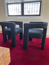 Pair black cb2 for sale  Astoria