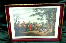 Antique wooden tray for sale  BURNLEY