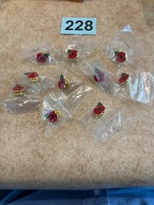 Vintage poppy badges for sale  WITNEY