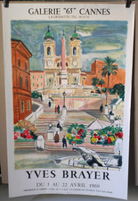 Affiche originale ancienne d'occasion  Marseille VII