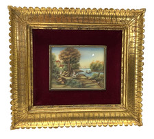 Ancienne miniature peinture d'occasion  Bouguenais
