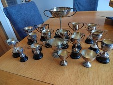 Silver plated trophies for sale  EASTBOURNE