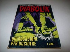 Diabolik inedito originale usato  Torino