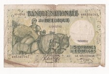 1942 francs banknote for sale  UK