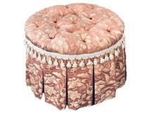 Vintage pink pouf for sale  Springfield