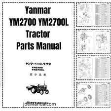 Yanmar YM2700 YM2700L YM2200 Ciągniki Części Instrukcja PDF na sprzedaż Yanmar YM2700 YM2700L YM2200 Ciągniki Części Instrukcja PDF na sprzedaż  PL