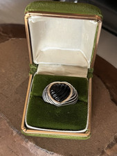 Carved onyx heart for sale  Minooka
