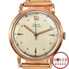 Relógio automático masculino Doxa Expandro ouro rosa 14K 34 mm 61,7 gramas sem reserva comprar usado  Enviando para Brazil