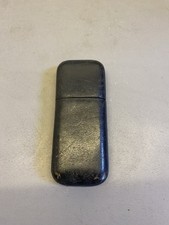Vintage black leather for sale  HULL