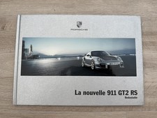 Catalogue brochure porsche d'occasion  Strasbourg-