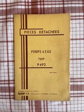 Manuel richier pompe d'occasion  Talant