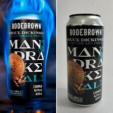 1x Lata Vacía Bruce Dickinson Mandrágora Cerveza Brasil Bodebrown Iron Maiden Trooper segunda mano  Embacar hacia Argentina