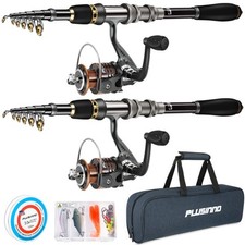 Fishing rod telescopic for sale  Ashford