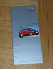 Audi price list for sale  FAREHAM