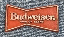 Antigo BUDWEISER KING OF BEERS Cerveja Borracha Ímã de Geladeira Placa de Suporte Anos 70 Bud comprar usado  Enviando para Brazil