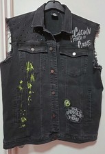 mens denim sleeveless jacket for sale  FAREHAM