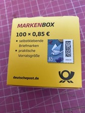 Briefmarkenbox 100x0 85 gebraucht kaufen  Reichertshofen