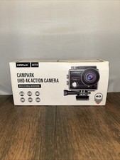 Câmera de ação Campark 4k wifi ultra hd câmera esportiva à prova d'água, com microfone externo comprar usado  Enviando para Brazil