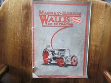 Folheto de trator 1928 Massey-Harris Wallis 20-30 original comprar usado  Enviando para Brazil