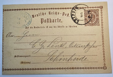 1874 postkarte deutsche gebraucht kaufen  Chemnitz