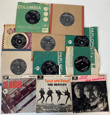 Bundle beatles singles for sale  EXETER